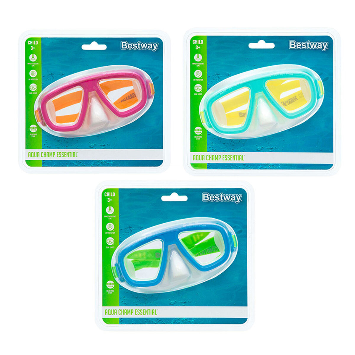 Maschera da immersione Bestway Per bambini (1 Unità)